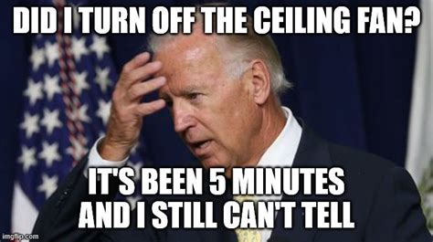 ceiling fans and joe biden